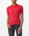 CASTELLI jersey de manga corta - ANIMA - rojo