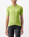 CASTELLI jersey de manga corta - ANIMA - verde claro
