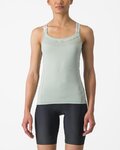 CASTELLI camiseta sin mangas - BAVETTE TOP - verde claro