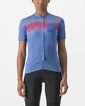 CASTELLI jersey de manga corta - UNLIMITED SENTIERO 2 - azul