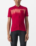 CASTELLI jersey de manga corta - UNLIMITED SENTIERO 2 - rojo