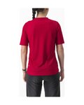 CASTELLI jersey de manga corta - TRAIL TECH 2 W - rojo