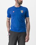 CASTELLI Camiseta de manga corta - ITALIA MERINO - azul
