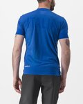 CASTELLI Camiseta de manga corta - ITALIA MERINO - azul