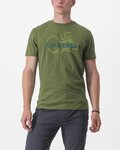 CASTELLI Camiseta de manga corta - FINALE - verde