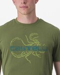CASTELLI Camiseta de manga corta - FINALE - verde