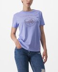 CASTELLI Camiseta de manga corta - PEDALARE - púrpura