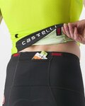CASTELLI pantalones cortos sin tirantes - RIDE - RUN SHORT - negro