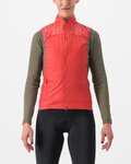 CASTELLI chaleco - UNLIMITED W PUFFY - rojo