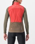 CASTELLI chaleco - UNLIMITED W PUFFY - rojo