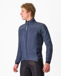 CASTELLI chaqueta aislante - FLY TERMAL - azul