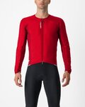 CASTELLI maillot de invierno de manga larga - FLY JACK-SEY - rojo