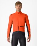 CASTELLI chaqueta aislante - ALPHA DOPPIO ROS - naranja