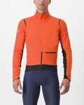 CASTELLI chaqueta aislante - ALPHA DOPPIO RoS - naranja
