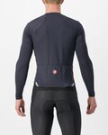 CASTELLI maillot de invierno de manga larga - FLY LS - negro