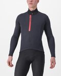 CASTELLI maillot de invierno de manga larga - ENTRATA THERMAL - negro