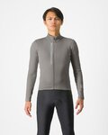 CASTELLI maillot de invierno de manga larga - ENTRATA THERMAL - gris