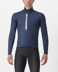 CASTELLI maillot de invierno de manga larga - ENTRATA THERMAL - azul