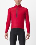 CASTELLI maillot de invierno de manga larga - ENTRATA THERMAL - rojo