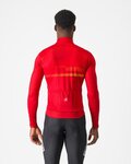 CASTELLI maillot de invierno de manga larga - ENTRATA THERMAL - rojo