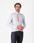 CASTELLI maillot de invierno de manga larga - ENTRATA THERMAL - plateado