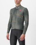 CASTELLI maillot de invierno de manga larga - RAFFICA - verde