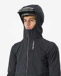 CASTELLI chaqueta aislante - TRAIL HOODIE - negro