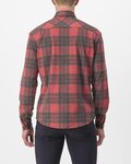 CASTELLI camisa - UNLIMITED FLANNEL - rojo