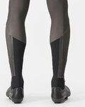 CASTELLI pantalones largos con tirantes - UNLIMITED THERMAL - marrón