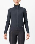 CASTELLI chaqueta aislante - ALPHA DOPPIO ROS W - negro