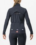 CASTELLI chaqueta aislante - ALPHA DOPPIO ROS W - negro