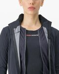 CASTELLI chaqueta aislante - ALPHA DOPPIO ROS W - negro