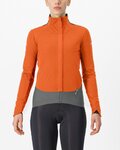 CASTELLI chaqueta aislante - ALPHA DOPPIO ROS W - naranja