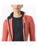 CASTELLI chaqueta aislante - ALPHA FLIGHT ROS W - rojo