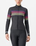 CASTELLI maillot de invierno de manga larga - OTTANTA - negro