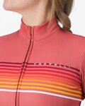 CASTELLI maillot de invierno de manga larga - OTTANTA - rojo