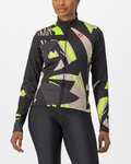 CASTELLI maillot de invierno de manga larga - TROPICALE - negro