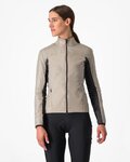 CASTELLI chaqueta aislante - UNLIMITED PUFFY 2 W - beige
