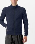 CASTELLI sudadera - VIGORELLI TRACK - azul