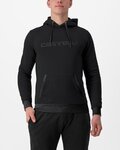 CASTELLI sudadera - LOGO HOODIE - negro