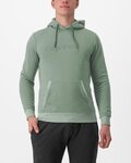 CASTELLI sudadera - LOGO HOODIE - verde claro