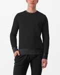 CASTELLI jersey - LOGO SWEATSHIRT - negro