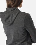 CASTELLI sudadera - MILANO 2 FULL ZIP W FLEECE - gris
