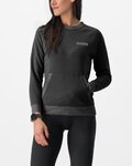 CASTELLI sudadera - LOGO W SWEATSHIRT - negro