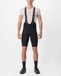 CASTELLI pantalones cortos de tirantes - UNLIMITED THERMAL - negro