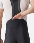CASTELLI pantalones cortos de tirantes - ESPRESSO - negro