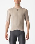 CASTELLI jersey de manga corta - ESPRESSO - beige