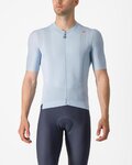 CASTELLI jersey de manga corta - ESPRESSO - azul claro
