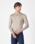 CASTELLI maillot de verano de manga larga - ESPRESSO - gris