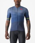CASTELLI jersey de manga corta - ORIZZONTE - azul
